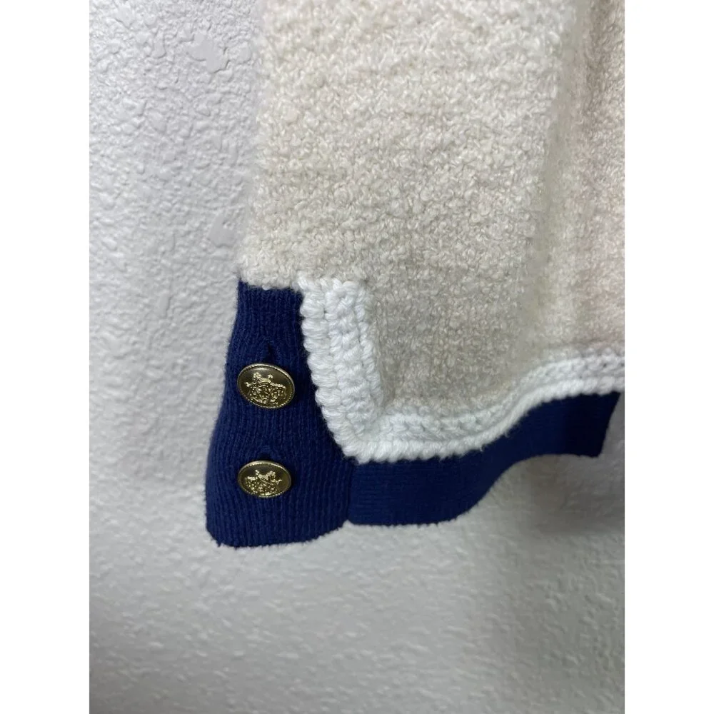 J Crew Textured Bouclé Lady Jacket Cardigan Size 2X - Picture 5 of 7